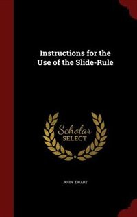 Front cover_Instructions for the Use of the Slide-Rule