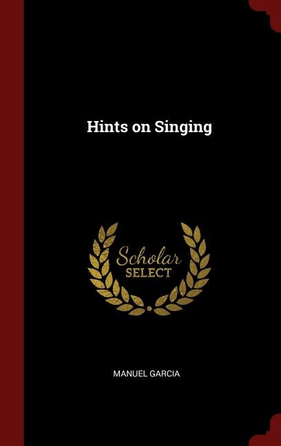 Front cover_Hints on Singing