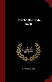 Front cover_How To Use Slide Rules