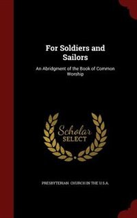Couverture_For Soldiers and Sailors