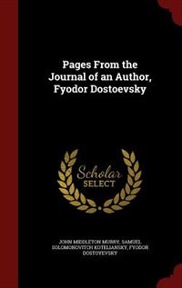Couverture_Pages From the Journal of an Author, Fyodor Dostoevsky