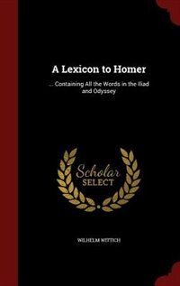 Front cover_A Lexicon to Homer