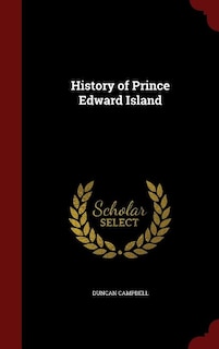 Front cover_History of Prince Edward Island