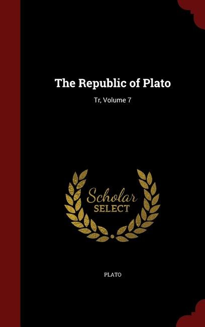 Front cover_The Republic of Plato