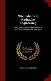 Front cover_Calculations in Hydraulic Engineering