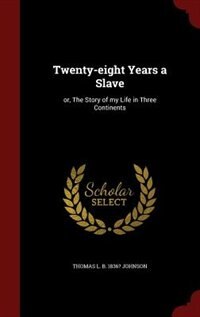 Couverture_Twenty-eight Years a Slave