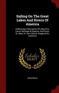 Couverture_Sailing On The Great Lakes And Rivers Of America