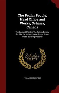 Front cover_The Pedlar People, Head Office and Works, Oshawa, Canada