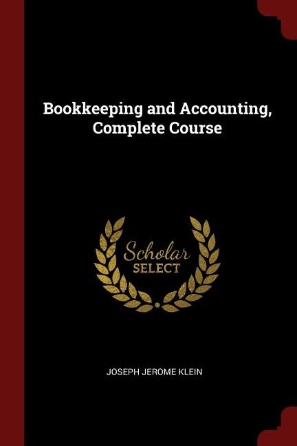 Front cover_Bookkeeping and Accounting, Complete Course