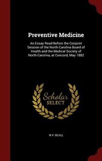 Front cover_Preventive Medicine
