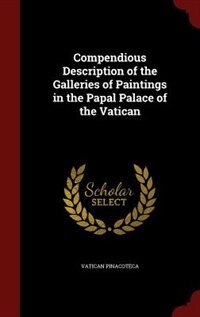 Couverture_Compendious Description of the Galleries of Paintings in the Papal Palace of the Vatican
