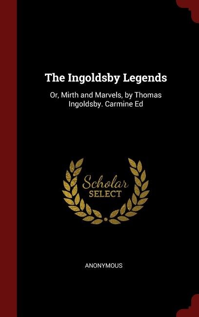 Front cover_The Ingoldsby Legends