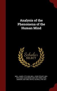 Couverture_Analysis of the Phenomena of the Human Mind