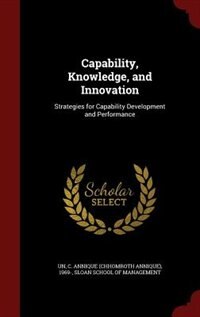 Couverture_Capability, Knowledge, and Innovation