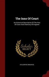 Front cover_The Inns Of Court