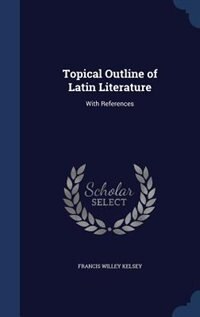 Front cover_Topical Outline of Latin Literature