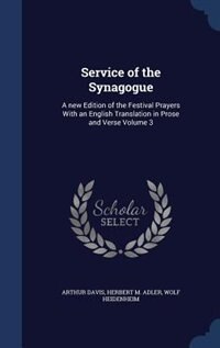 Couverture_Service of the Synagogue
