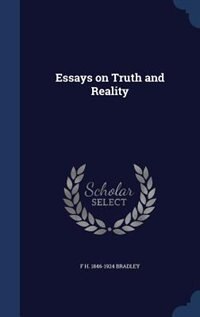 Front cover_Essays on Truth and Reality