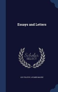 Front cover_Essays and Letters