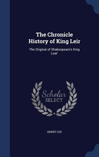Couverture_The Chronicle History of King Leir