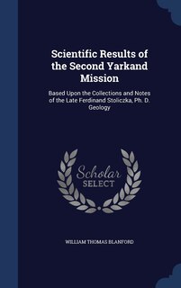 Front cover_Scientific Results of the Second Yarkand Mission