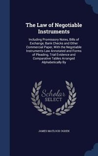 Front cover_The Law of Negotiable Instruments