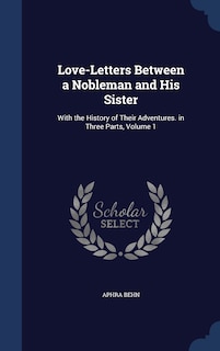 Front cover_Love-Letters Between a Nobleman and His Sister