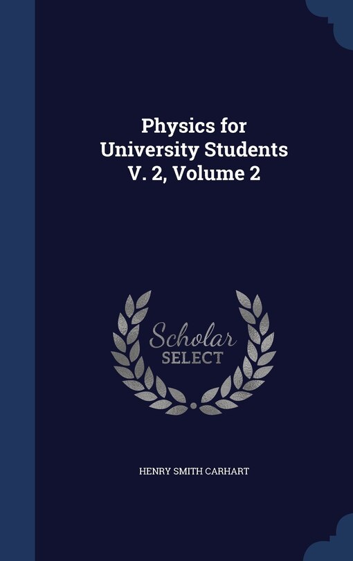 Couverture_Physics for University Students V. 2, Volume 2