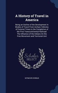 Couverture_A History of Travel in America