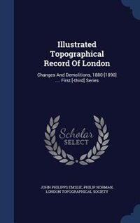 Couverture_Illustrated Topographical Record Of London