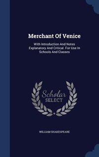 Front cover_Merchant Of Venice