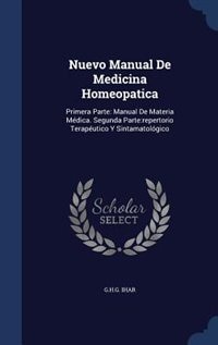 Front cover_Nuevo Manual De Medicina Homeopatica