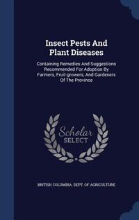 Front cover_Insect Pests And Plant Diseases