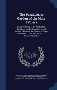Couverture_The Paradise, or Garden of the Holy Fathers
