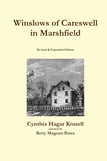 Front cover_Winslows of Careswell in Marshfield