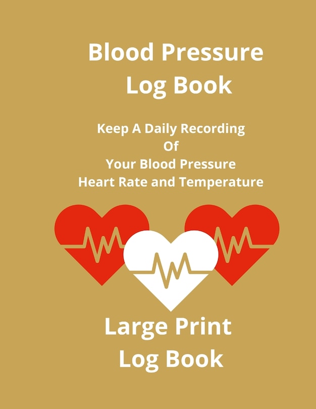 Couverture_Blood Pressure Log Book