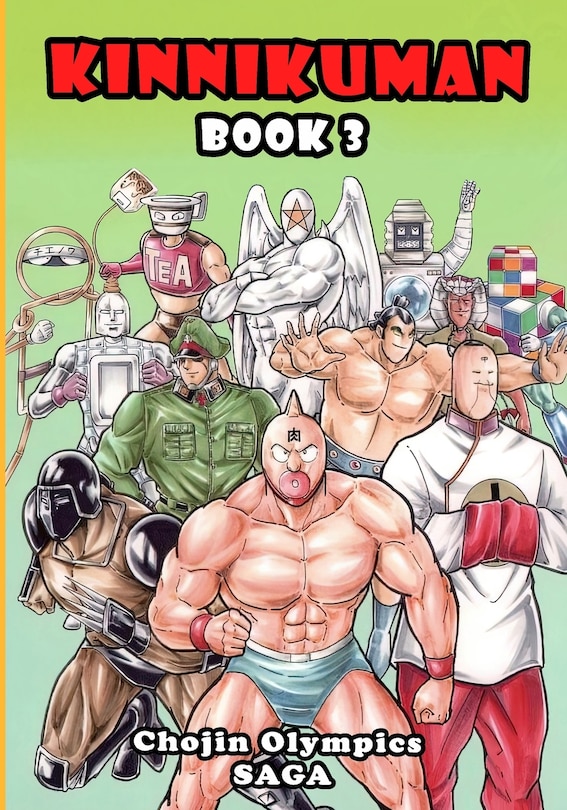 Front cover_Kinnikuman (M.U.S.C.L.E.) Book 3 - Chojin Olympics Saga