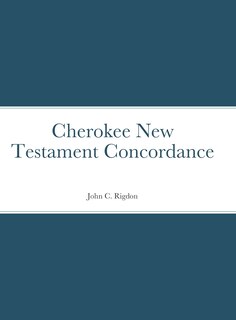Couverture_Cherokee New Testament Concordance