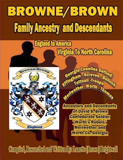 Front cover_Browne/Brown Family History