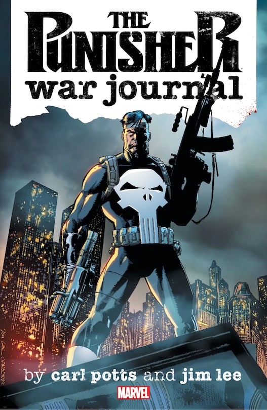 Front cover_PUNISHER WAR JOURNAL BY CARL POTTS & JIM LEE