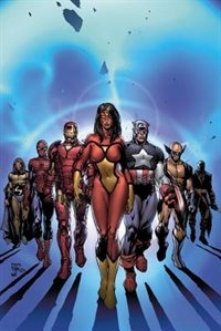 Front cover_New Avengers By Brian Michael Bendis: The Complete Collection Vol. 1