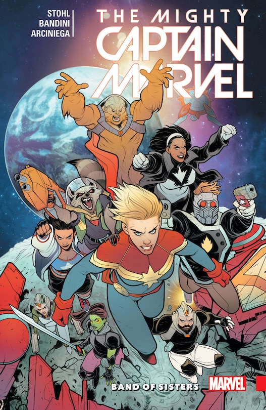 Front cover_THE MIGHTY CAPTAIN MARVEL VOL. 2: BAND OF SISTERS