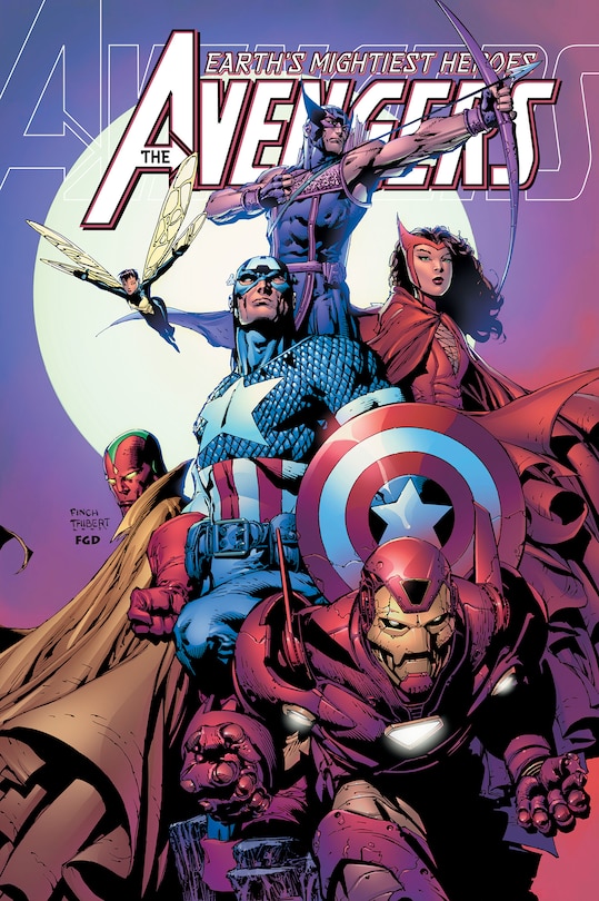 Front cover_AVENGERS BY JOHNS & COIPEL OMNIBUS DAVID FINCH COVER