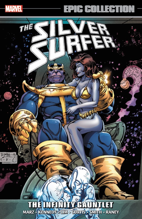 Front cover_Silver Surfer Epic Collection: The Infinity Gauntlet