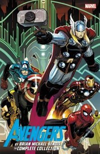 Front cover_Avengers By Brian Michael Bendis: The Complete Collection Vol. 1