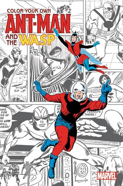 Couverture_Color Your Own Ant-man And The Wasp