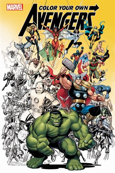 Front cover_Color Your Own Avengers