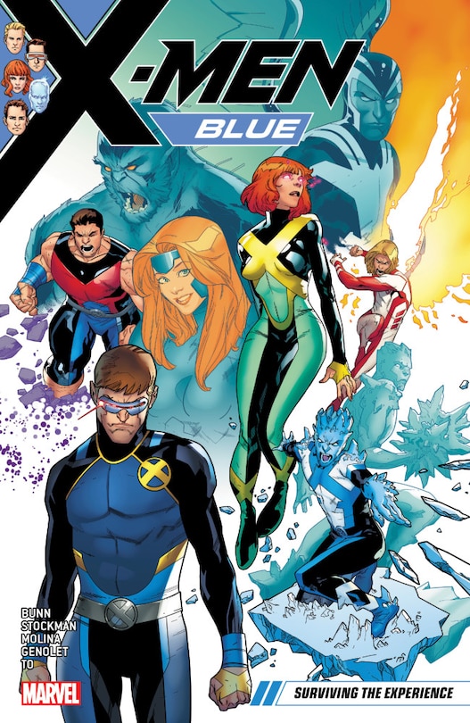 Front cover_X-MEN BLUE VOL. 5: SURVIVING THE EXPERIENCE