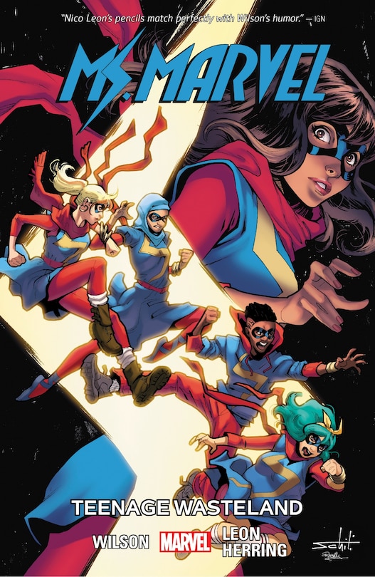 Couverture_MS. MARVEL VOL. 9: TEENAGE WASTELAND
