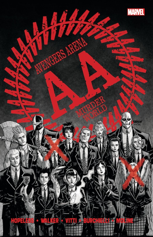 Front cover_Avengers Arena: The Complete Collection